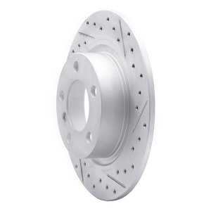 Mini Paceman Brake Rotor (1) - Rear Right - DFC - Drilled & Slotted Geoperformance - `13-`16