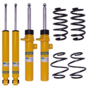 Mini Cooper Coilover Suspension Kit - Front and Rear - Bilstein - B12 (Pro-Kit) with Eibach Springs - `14-`16