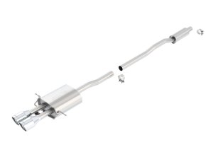 Mini Cooper S Coupe/Convertible Performance Exhaust - Borla - Cat Back S-Type - `09-`15