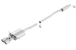 Mini Roadster Performance Exhaust - Borla - Cat Back S-Type - `12-`15