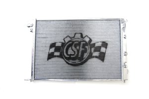 Mini Cooper S Coupe/Convertible Radiator - CSF - High-Performance All-Aluminum with B-Tube Technology - Smooth Satin Finish - `02-`06