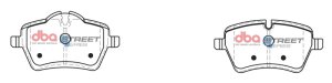 Mini Cooper Brake Pads - Rear - DBA - Street Series - 2014