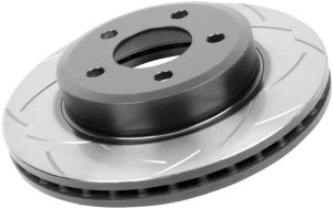 Mini Cooper Brake Rotor (1) - Front - DBA - Slotted Street Series - `07-`14
