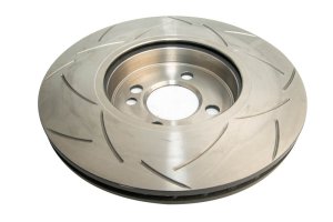Mini Cooper Brake Rotor (1) - Front - DBA - Slotted Street Series - `07-`14