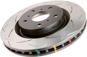 Mini Cooper Brake Rotor (1) - Front - DBA - 4000 Series Slotted - `09-`16