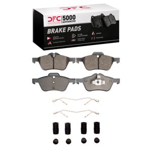 Mini Cooper Brake Pads - Front - DFC - 5000 Advanced Low Metallic - `02-`08