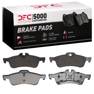 Mini Cooper Brake Pads - Rear - DFC - 5000 Advanced Low Metallic - `02-`08