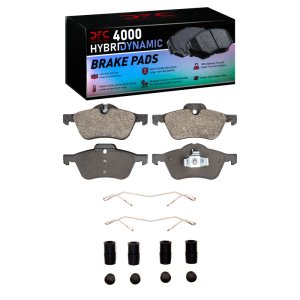 Mini Cooper Brake Pads - Front - DFC - 4000 HybriDynamic - `02-`08
