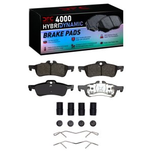 Mini Cooper Brake Pads - Rear - DFC - 4000 HybriDynamic - `02-`08
