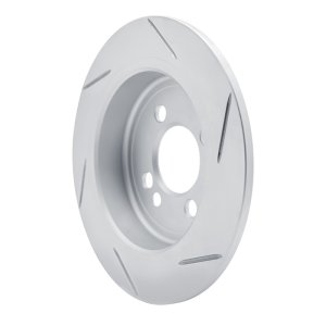 Mini Cooper Clubman Brake Rotor (1) - Rear Left - DFC - Slotted Geoperformance - `02-`15
