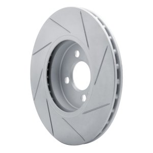 Mini Cooper Brake Rotor (1) - Front Left - DFC - Slotted Geoperformance - `07-`15