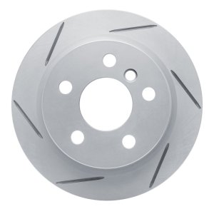 Mini Cooper Brake Rotor (1) - Rear Left - DFC - Slotted Geoperformance - `14-`24