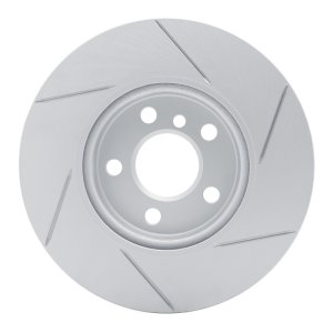 Mini Cooper Brake Rotor (1) - Front Left - DFC - Slotted Geoperformance - `14-`21