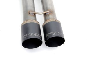 Mini Cooper S Performance Exhaust - Dinan - Freeflow Axleback - Black - `14-`24