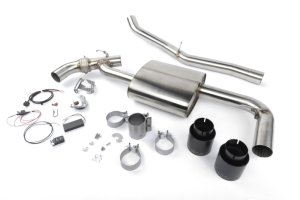 Mini Cooper Countryman S ALL4 Performance Exhaust - Dinan - Axle-Back, Valved, Freeflow - Black - `17-`24