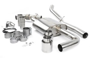 MINI C'Man JCW Performance Exhaust - Dinan - Axleback Exhaust Systems - Polished - `16-`24