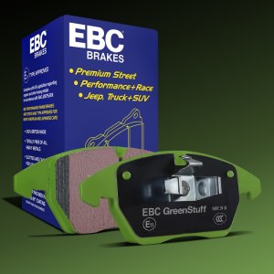 Mini Hardtop Brake Pads - Front - EBC - Greenstuff 2000 Series Sport - `14-`27