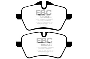 Mini Hardtop Brake Pads - Front - EBC - Yellowstuff - `07-`14