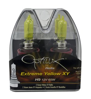 Mini Cooper Miniature Bulb - Hella - H9 12V 65W - Xenon Yellow - `02-`04