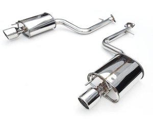 Mini Cooper Performance Exhaust - Invidia - Q300 - Stainless Tips - `14-`27