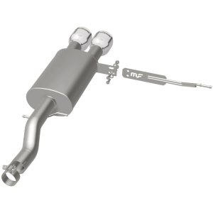 Mini Cooper Performance Exhaust - Rear - Magnaflow - Cat Back, Dual Center Rear Exit, Touring Series - `14-`17