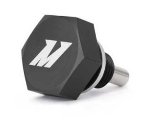Mini Cooper Magnetic Oil Drain Plug - Mishimoto - M16 x 1.5 - Black - `07-`14