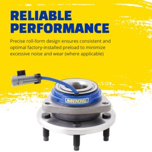 Mini Cooper Hub Assembly - Rear - Moog - 2019