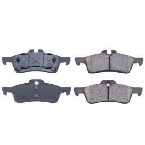 Mini Cooper Brake Pads - Rear - PowerStop - Z16 Evolution Ceramic - `04-`08