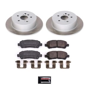 Mini Cooper Brake Kit - Front + Rear - PowerStop - Autospecialty Rotors + Z17 Evolution Plus Pads - `02-`06 Mini Cooper Brake Kit - Front + Rear - PowerStop - Autospecialty Rotors + Z17 Evolution Plus Pads - `02-`06