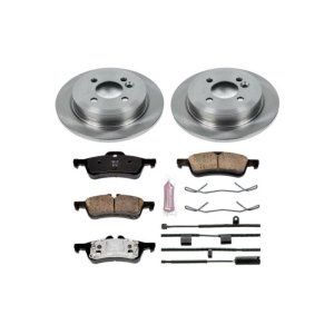 Mini Cooper Brake Kit - Rear - PowerStop - Z17 Evolution Plus Rotors + Ceramic Pads - `02-`06 Mini Cooper Brake Kit - Rear - PowerStop - Z17 Evolution Plus Rotors + Ceramic Pads - `02-`06