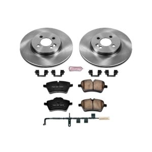 Mini Cooper Brake Kit - Front - PowerStop - Autospecialty Rotors + Z17 Evolution Plus Ceramic Pads - `07-`10 Mini Cooper Brake Kit - Front - PowerStop - Autospecialty Rotors + Z17 Evolution Plus Ceramic Pads - `07-`10