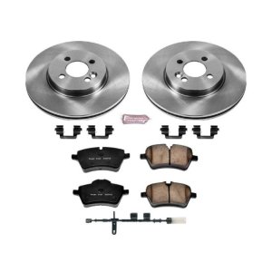 Mini Cooper Brake Kit - Front - PowerStop - Autospecialty Rotors + Z17 Evolution Plus Ceramic Pads - `11-`16 Mini Cooper Brake Kit - Front - PowerStop - Autospecialty Rotors + Z17 Evolution Plus Ceramic Pads - `11-`16