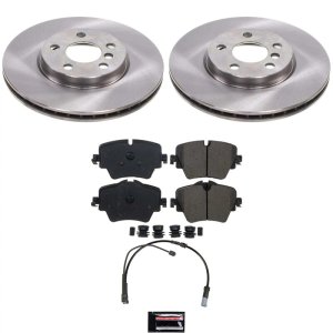 Mini Cooper Brake Kit - Front - PowerStop - Z17 Evolution Plus Ceramic Pads + Autospecialty Rotors - `22-`24 Mini Cooper Brake Kit - Front - PowerStop - Z17 Evolution Plus Ceramic Pads + Autospecialty Rotors - `22-`24