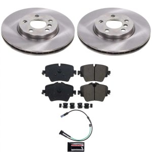 Mini Cooper Clubman Brake Kit - Front - PowerStop - Z17 Evolution Plus Ceramic Pads + Autospecialty Rotors - `20-`24 Mini Cooper Clubman Brake Kit - Front - PowerStop - Z17 Evolution Plus Ceramic Pads + Autospecialty Rotors - `20-`24