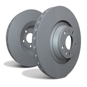 Mini Countryman Brake Kit - Front + Rear - PowerStop - Semi-Coated Rotors - `11-`16