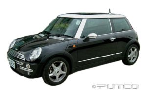 MINI Cooper Chrome Trim Accessory Kit - Putco - Chrome - `01-`06