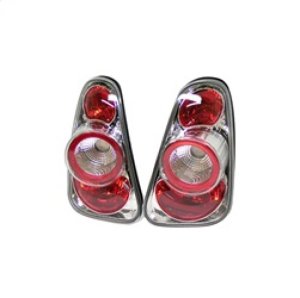 Mini Cooper Tail Lights - SPYDER - Euro Style - Chrome - `02-`06