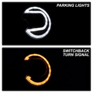 Mini Cooper Headlights - SPYDER - V2 Xenon/HID Only Projector - Black - `07-`12