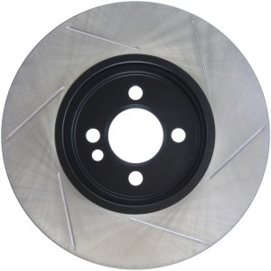 Mini Cooper Brake Rotor(s) (1) - Front Right - Stoptech - Slotted Sport - Black - `07-`09