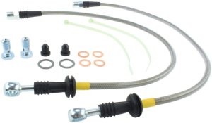 Mini Cooper Brake Line Kit - Front - Stoptech - Stainless Steel - `02-`08