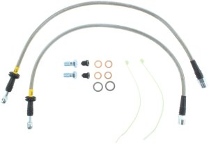 Mini Cooper Brake Line Kit - Front - Stoptech - Stainless Steel - `02-`08