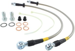 Mini Cooper Brake Line Kit - Rear - Stoptech - Stainless Steel - `02-`03