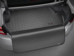 Mini Countryman Cargo Liner with Bumper Protector - Behind 2nd Row Seating - WeatherTech - Black - `11-`16