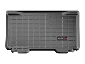 Mini Hardtop (5-door) Cargo Liner - Behind 2nd Row Seating - WeatherTech - Raised Lip, Textured Finish - Black - `15-`27