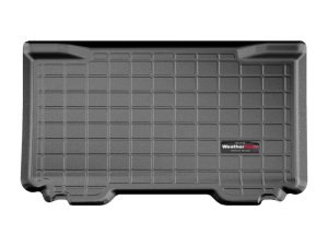 Mini Hardtop (5-door) Cargo Liner - Behind 2nd Row Seating - WeatherTech - Raised Lip, Textured Finish - Black - `15-`27