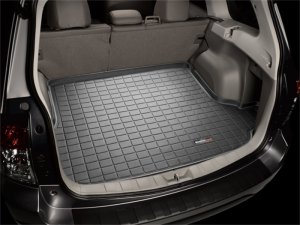 Mini Clubman Cargo Liner - Cargo Area - WeatherTech - Storage Option - Black - `16-`27