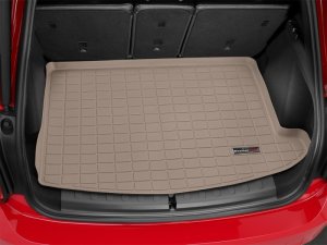 Mini Countryman Cargo Liner - Behind 2nd Row Seating - WeatherTech - Tan - `17-`27