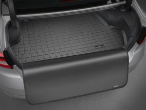 Mini Countryman Cargo Liner - Behind 2nd Row Seating - WeatherTech - With Bumper Protector - Tan - `11-`16