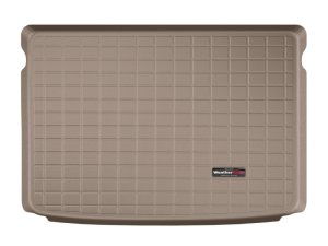 Mini Clubman Cargo Liner - Behind 2nd Row Seating - WeatherTech - Tan - `16-`27