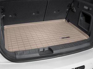 Mini Clubman Cargo Liner - Behind 2nd Row Seating - WeatherTech - Tan - `16-`27